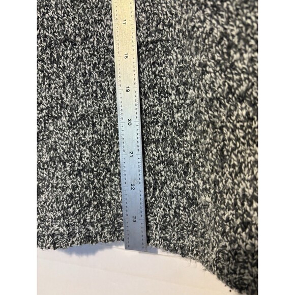 Kathy Ireland Women Sweater Vest Gray White Blended with Fair Isle Stripe Size L - Picture 6 of 6